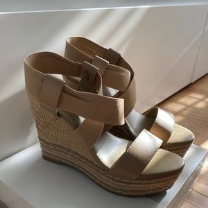 Charles David Espadrille Wedges
